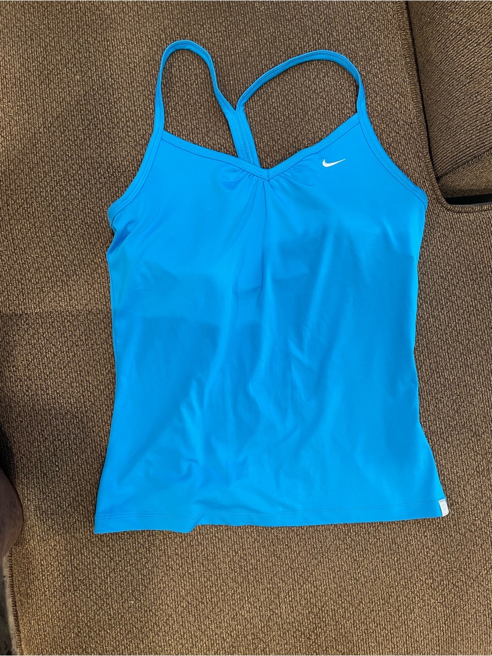 Nike Women’s Bright Blue Racerback Sports Camisole